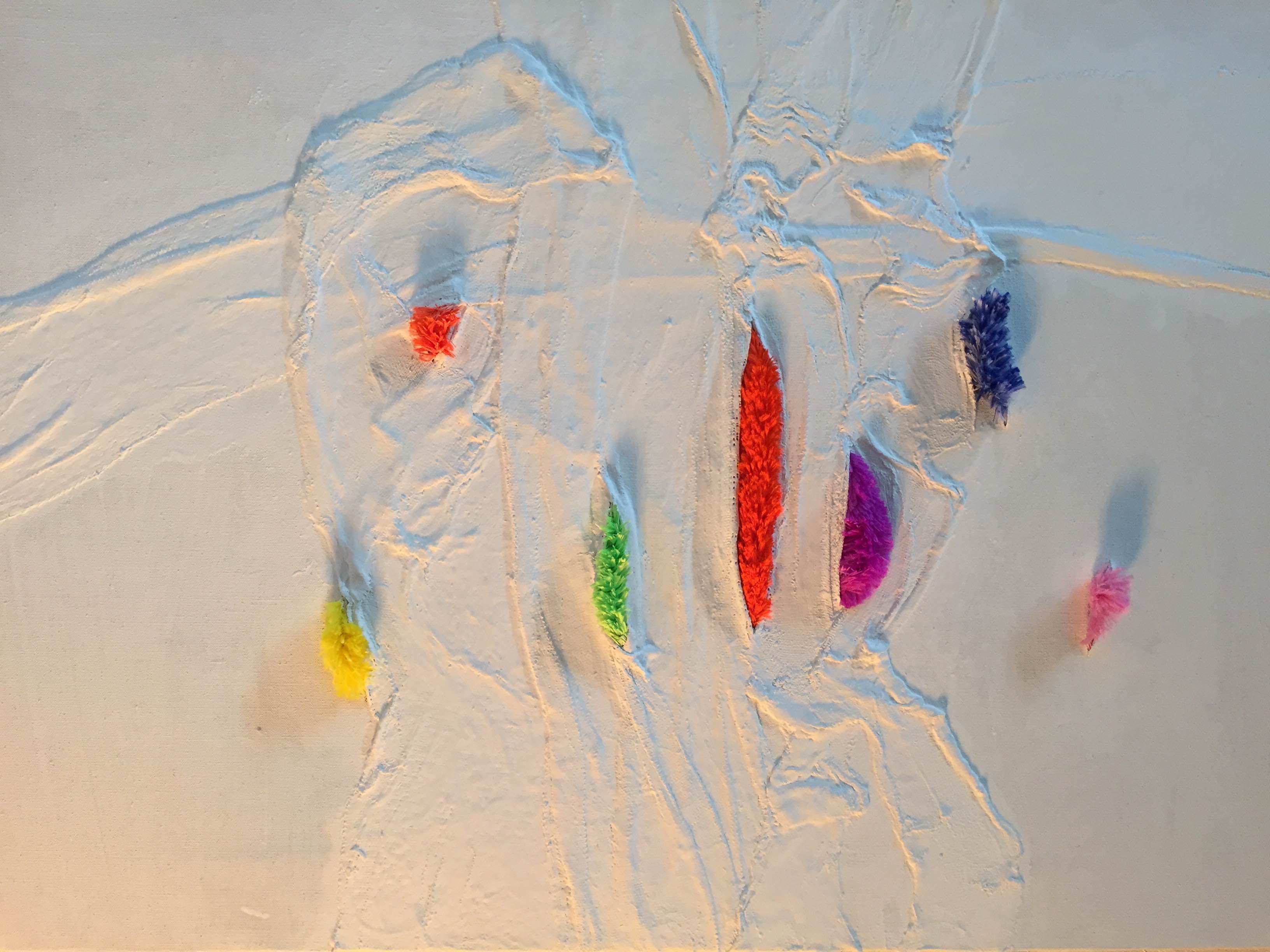 Coup de Lance.  51 x 76cm