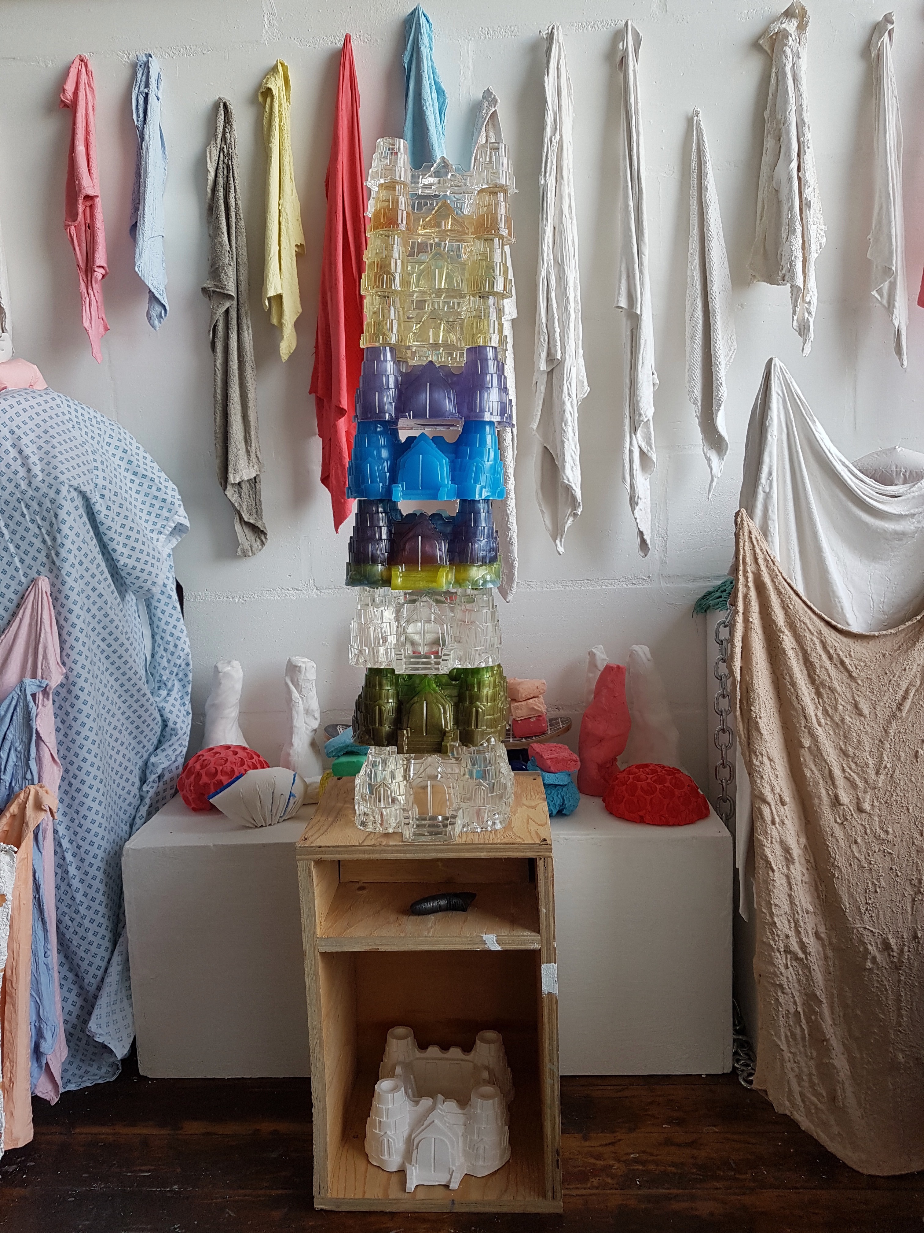 Once Upon a Time.  Studio wall