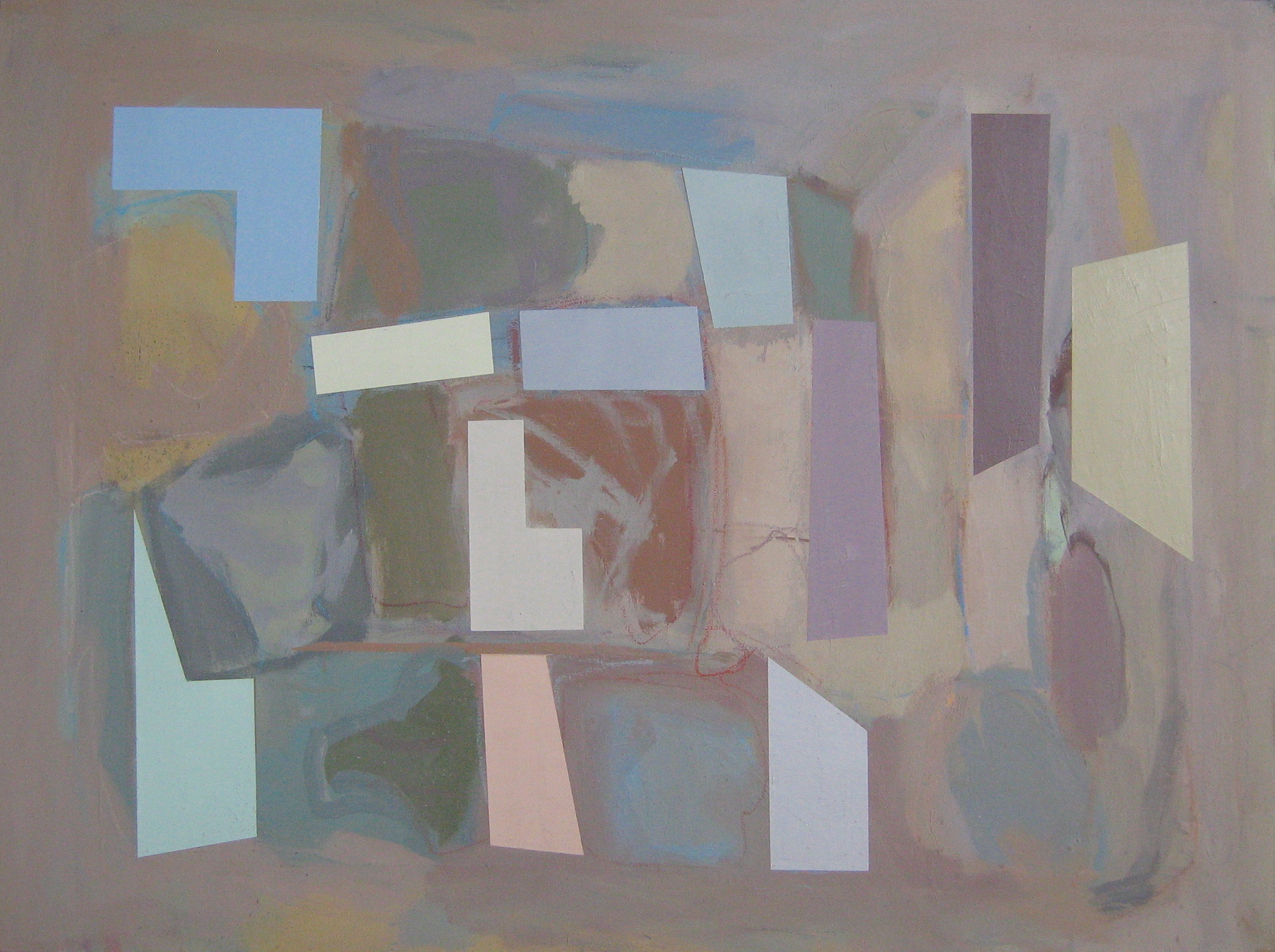 Public Image.  Oil on linen