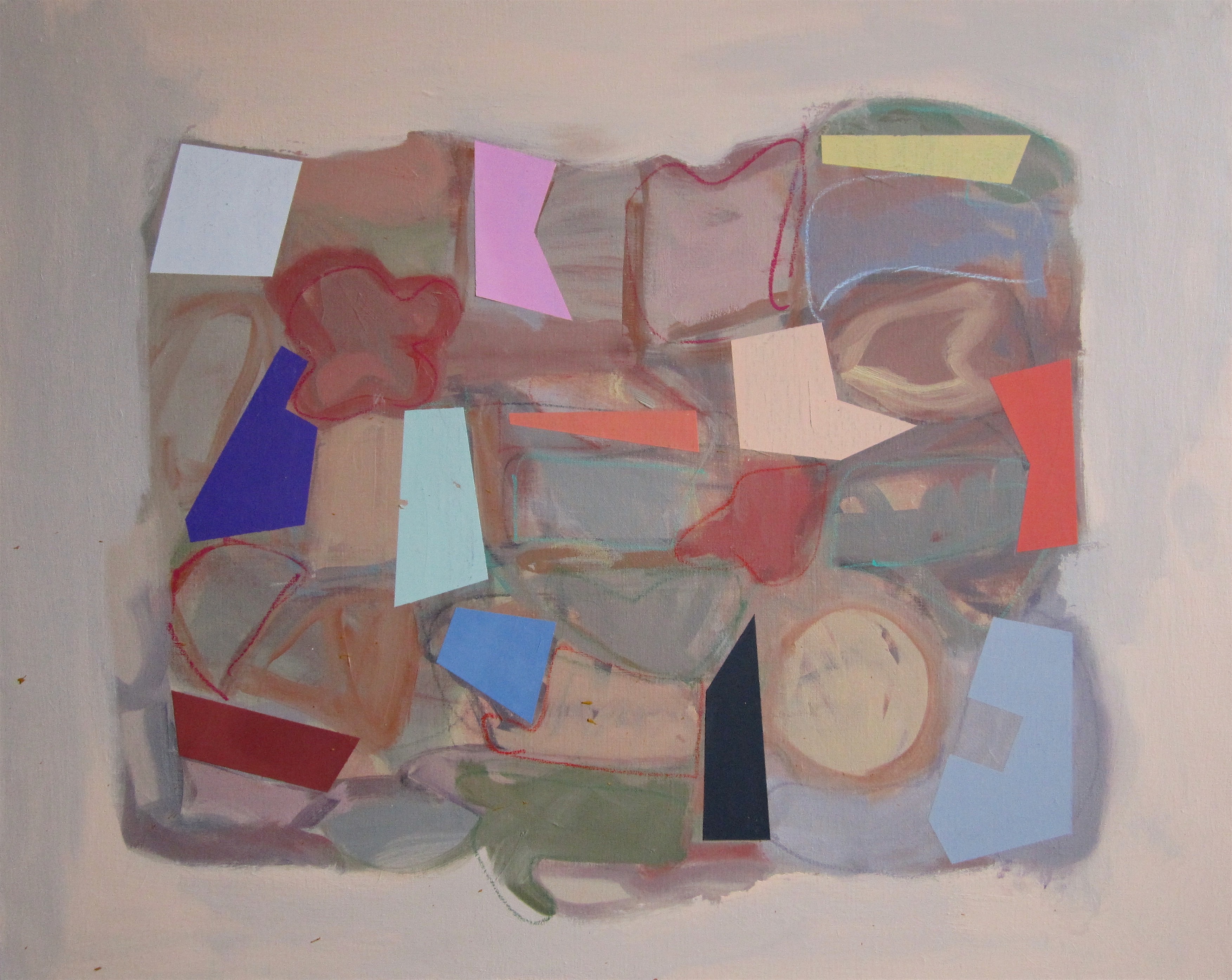 Souter Point.  Oil on linen 81 x 102cm