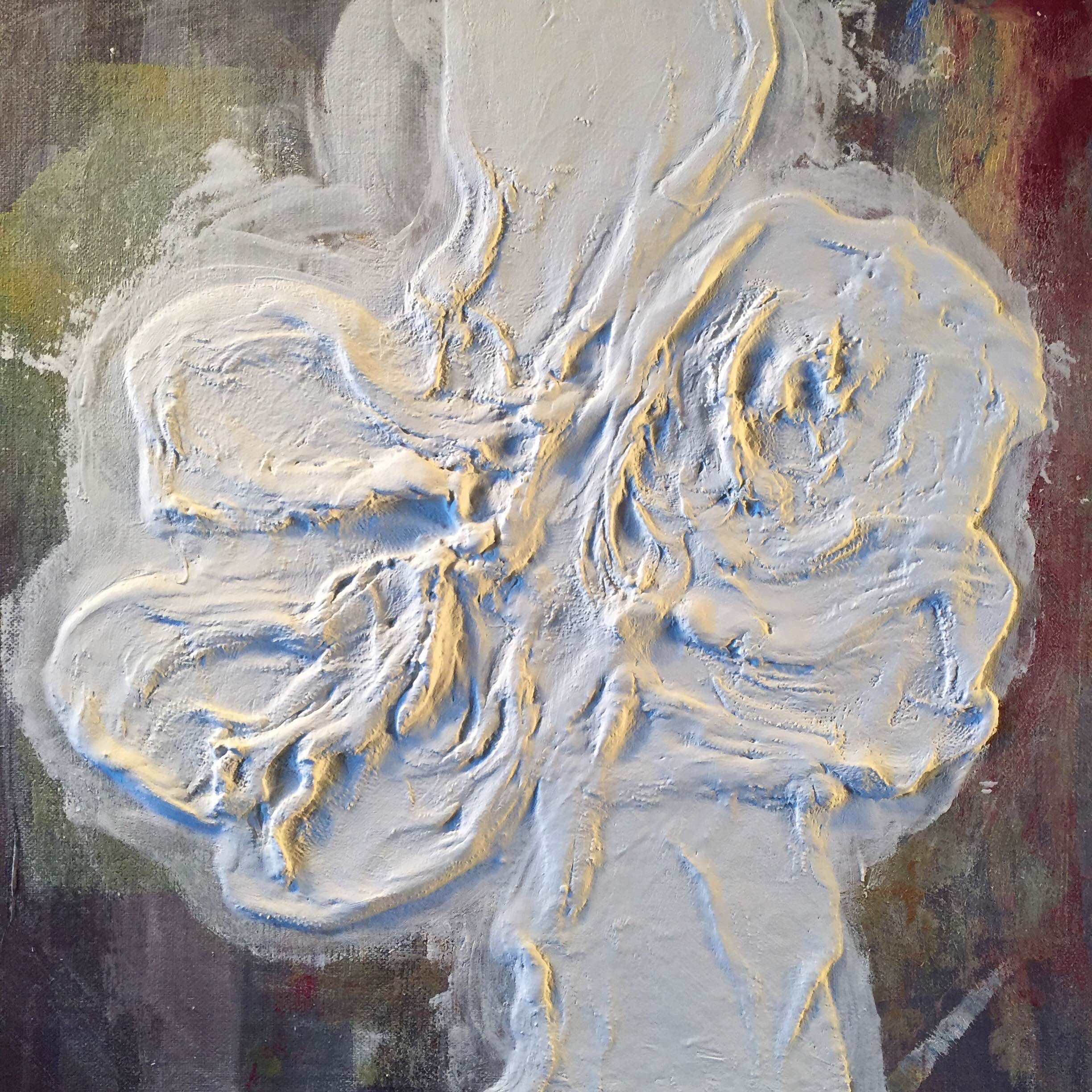 Subterranean Flower.  40 x 40cm