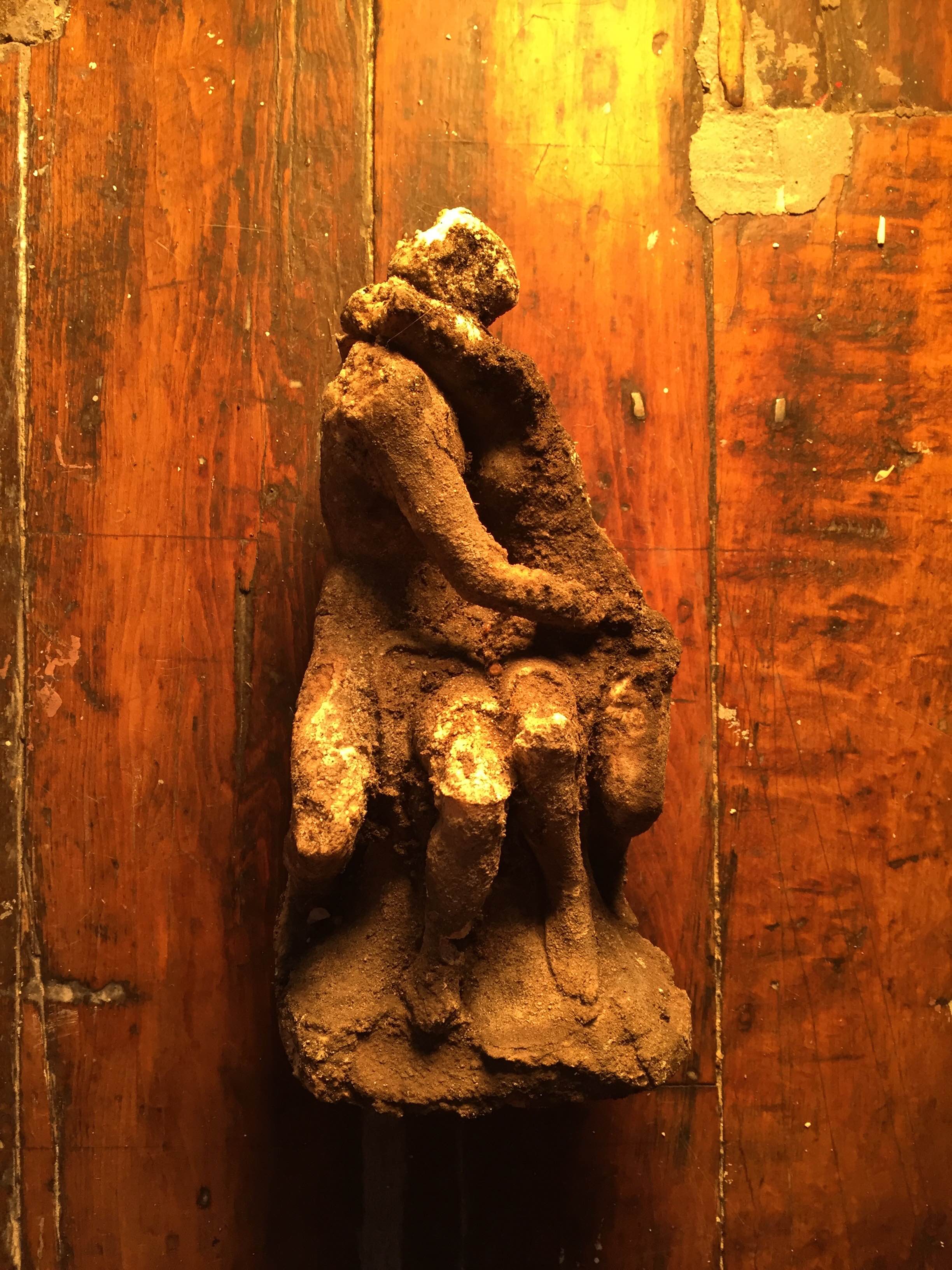 The Kiss.  Fox found object